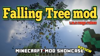 Minecraft 1165  FallingTree mod [upl. by Atnoved]