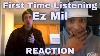 FIRST TIME LISTENING TO Ez Mil quotIDKquot REACTION [upl. by Uoliram603]