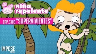 SUPERVIVIENTES 2014 El resumen del programa de Margarita 3x03 Niña Repelente [upl. by Stickney834]