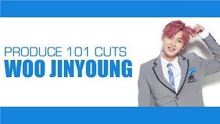 Produce 101 Performance Cut  40 WOO JINYOUNG 우진영 [upl. by Amlev]