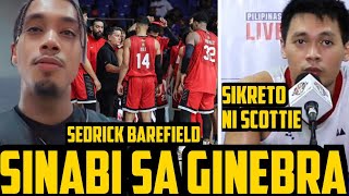 GINEBRA SEDRICK BAREFIELD MAY SINABI MATAPOS MATALO  SCOTTIE THOMPSON SIKRETO [upl. by Aloel]