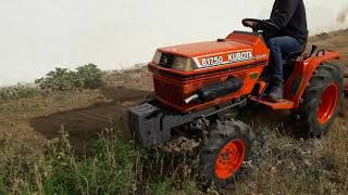 Kubota 1750 με φρεζα acker [upl. by Llewol]