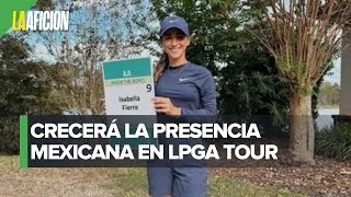 México tendrá nueva jugadora en LPGA Isabella Fierro se unirá al Tour el próximo año [upl. by Bronwen]