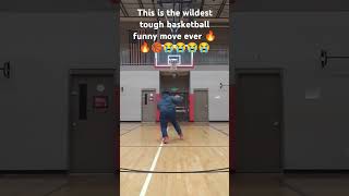 this basketball move is funny amp tough at the same time basketball funny funnyvideo funnyshorts [upl. by Pump894]