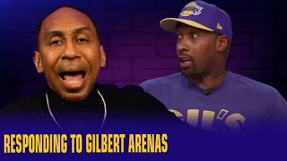 Gilbert Arenas called me out over Jaylen Brownunnamed sources…why I dont care [upl. by Ettennig]