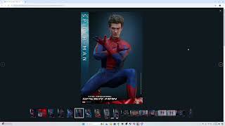 Hot Toys The Amazing SpiderMan 20 Figure Preview [upl. by Assiram]