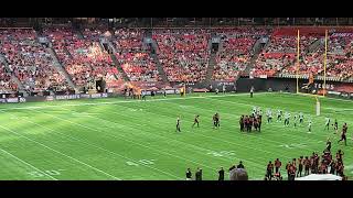 BC Lions Vs Saskatchewan Roughriders July 13th 2024 4th Quarter Sean Whyte 20 Yard Field Goal [upl. by Adneral828]