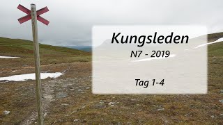 KUNGSLEDEN 2019 N7 Abschnitt 1 Hemavan  Ammarnäs [upl. by Enrobyalc]