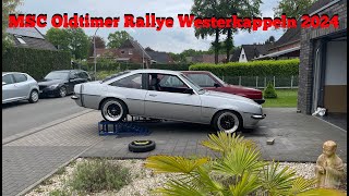 Mit Opel Manta auf MSC Oldtimer Rallye 2024 ADAC Westerkappeln [upl. by Rowley439]