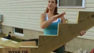 Building Outdoor Wooden Stairs  DIY Network [upl. by Jerome]