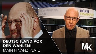 Deutschland vor den Wahlen  Bundestagswahl 2017  Main Finanz Platz  22092017 [upl. by Eidnyl]