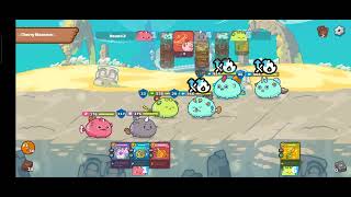 cursed coliseum Its impossible for this team to win￼  Axie Infinity classic gameplay 2024 [upl. by Baker]