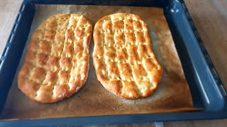 Recette Pain Pide Turc quot PAIN PIDE POUR KEBABquot🧿 [upl. by Hill]