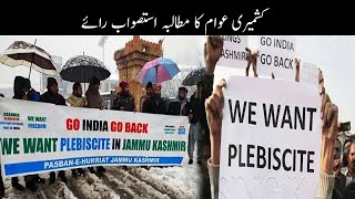 Kashmiris Demand Plebiscite  Hindi  Radio SHJampK [upl. by Xineohp]