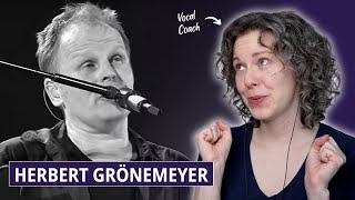 Vocal Coach Hears quotDer Wegquot for the First Time  Herbert Grönemeyer Reaction and Vocal Analysis [upl. by Alisa]