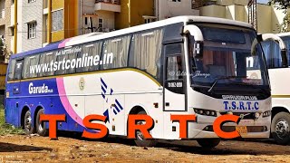 TSRTC Garuda  Bangalore  Hyderabad [upl. by Adaliah]