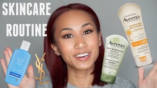 SKINCARE ROUTINE for Clearer Younger Looking Skin  norxssa [upl. by Neerak812]