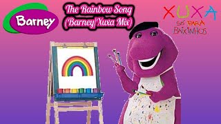 Barney  The Rainbow Song BarneyXuxa Mix [upl. by Germann686]