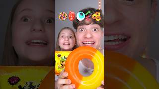 Giant Gummy Emojis ASMR With My Sister 😵‍💫 [upl. by Ysor805]