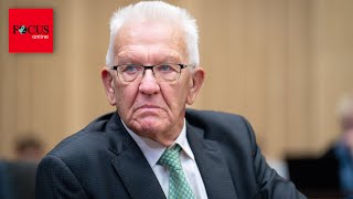 Kretschmann für Begrenzung der irregulären Migration „Sonst kommt das Asylrecht unter die Räder“ [upl. by Gray]