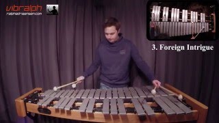 Vibralph  3 Foreign Intrigue  Solo Jazz Vibraphone Etudes by Arthur Lipner [upl. by Lauren984]