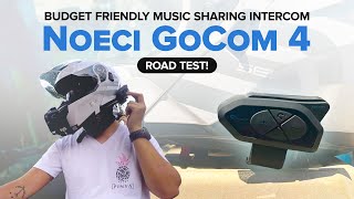 MURANG BLUETOOTH INTERCOM SA HELMET  NOECI GoCom 4  Helmet Intercom Installation and Review [upl. by Nirra]