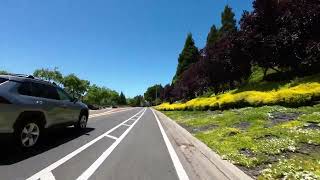 Bike East East Bay Orinda Lafayette Reservoir LafayetteMoraga Trail Moraga [upl. by Gathard]