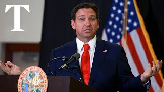 LIVE Ron DeSantis gives update on hurricane Helene damage [upl. by Rica412]