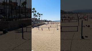 Manhattan Beach California Sand Sun Surfers The Ocean Heaven 💙 [upl. by Nomannic]