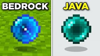 49 Java Vs Bedrock Differences [upl. by Meehsar]