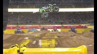 Monster Jam San Diego 2019 Monster Energy Freestyle 012619 [upl. by Ttezzil]