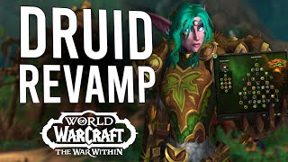 Druids Are Getting A REVAMP In The War Within New Balance And Restoration Talent Updates [upl. by Naujahs]