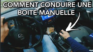 Comment conduire une voiture manuelle  tuto débutant [upl. by Valonia]