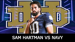 Sam Hartman vs Navy  2024 NFL Draft Film [upl. by Paulina383]