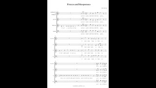 Preces and Responses Bass Part [upl. by Abernathy]