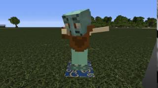 Squidward Dabs in Minecraft [upl. by Sterner]