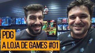 A MAIOR LOJA DE GAMES DO BRASIL POR DENTRO DA GAMETECZONE ESTRÉIA [upl. by Ahselef]