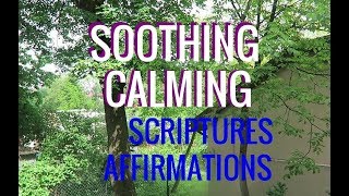 Soothing Scriptures Affirmations and Verse insomnia sleep anxiety depression [upl. by Bernhard]