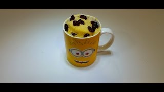 Mugcake de arándanos  en 5 minutos [upl. by Ecnerret]