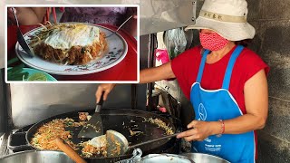 Street Vendor Shows How To Make Pad Thai [upl. by Torrlow583]