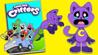 Making Poppy Playtime Chapter 3 Game Book🐱🧼Smiling Critters Squish DIY [upl. by Annah402]