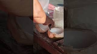 PAGKAYOD ng BUKO pH street food satisfying buko streetfood youtubeshorts Gatchie Jr [upl. by Junko]