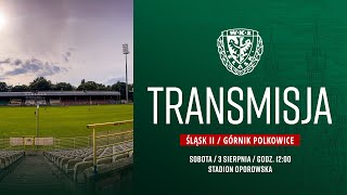 LIVE III Liga  Śląsk II Wrocław vs Górnik Polkowice 030724 [upl. by Uyekawa960]