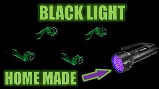 How to make a black light UV at home [upl. by Harelda]