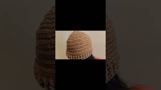 Crochet Beanie ribbed stitch yarnlovers crochetbeanie crochet beaniehat [upl. by Assilana]