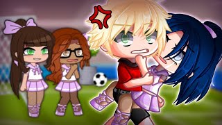 Fallen Cheerleader  Adrienette  Miraculous Ladybug「 Gacha Club 」 [upl. by Weidar]