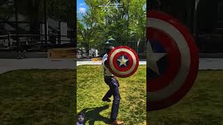 Captain America Shield Throw after effects edit captainamerica marvel avengers shorts [upl. by Halbert]