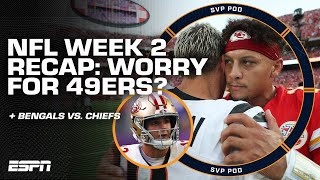 NFL WEEK 2 RECAP Which 20 teams are legit Worried about Ravens amp 49ers  SVPod [upl. by Sissy]