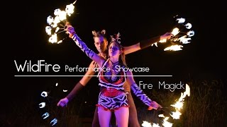 Fire Magick — Fire Fans — WildFire Performance Showcase [upl. by Pace590]