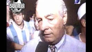 Julio Grondona habla del doping de Maradona USA 1994 FUTBOL RETRO TV [upl. by Hanahs]